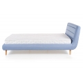 ELANDA 160 cm łóżko niebieskie (2p=1szt)