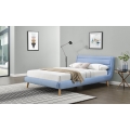 ELANDA 140 cm łóżko niebieskie (2p=1szt)